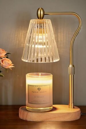 Candle Warmer Lamp with Timer and Dimmer Adjustable Height for Home Room Decor, Brithday Gifts for Women, Candle Warmer for Scented Jar Candles Mother's Day Gifts