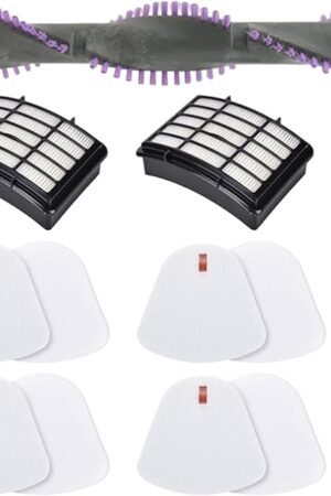 10 Pack Accessories Kit for Shark Navigator Lift Away NV352 NV356E S2 NV360 NV350 NV351 NV355 NV356 NV357 NV358 Vacuum Cleaners Brush Roll Filters Replacement Parts