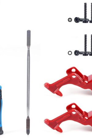 2PCS Upgraded Red Trigger Switch Button Compatible with Dyson V10 V11 SV12 SV14 Vacuum Cleaner Power Switch Button Replacement Parts with Repair Tools