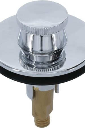 DANCO Lift and Turn Tub and Bath Drain Stopper, Chrome (88599)