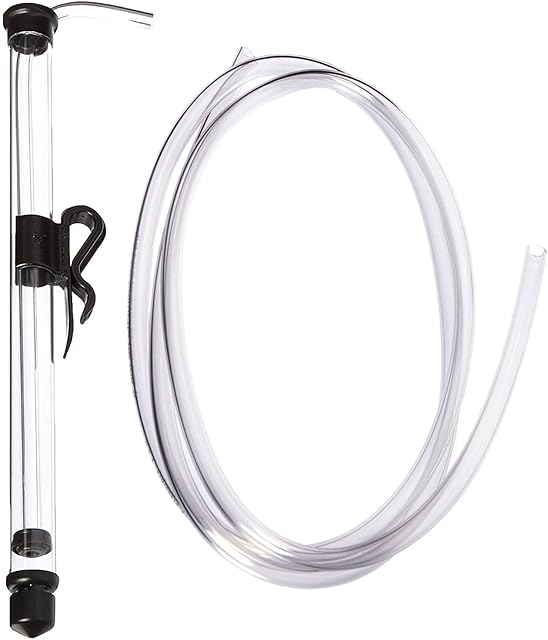 Auto Siphon Mini with 6 Ft of Food Safe Tubing & Clamp - Easy Home Brewing, Winemaking Kit, Complete System for Beer, Wine, Liquid Transfer & Fermentation Tools - Perfect for Small Batches