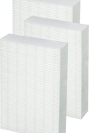 3 Pack True HEPA Filter R Replacement for Honeywell HRF-R2 HRF-R3 Air Purifier, Filter R