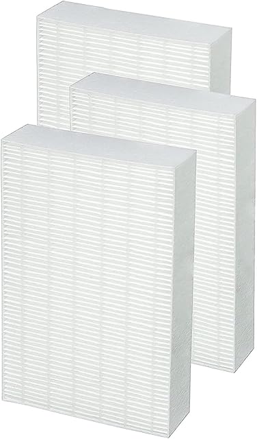 3 Pack True HEPA Filter R Replacement for Honeywell HRF-R2 HRF-R3 Air Purifier, Filter R