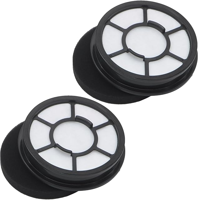 2 Pack Filters Compatible with Black & Decker Airswivel Vacuum Cleaner Models BDASV101, BDASV102, BDASV103, BDASV104, BDASL201, BDASL202, BDASP103