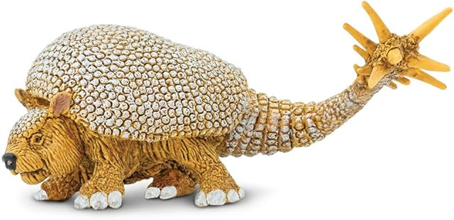The Safari Ltd. Doedicurus Figurine - Detailed 4.25" Plastic Model Figure - Fun Educational Play Toy for Boys, Girls & Kids Ages 3+