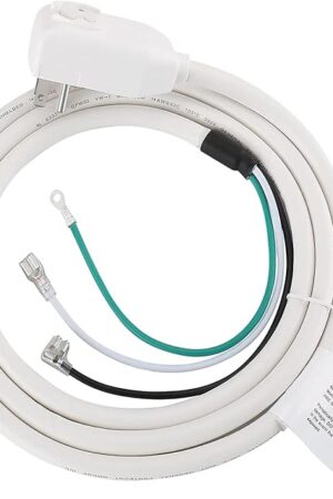 Baomain 7.5Ft LCDI Power Cord 120V 15A 1800W, NEMA 5-15P, UL Listed for Window/Portable AC