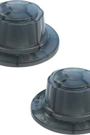 2pcs Fan Parts, M8x1.5 mm Hole Fan Blade Nuts Covers for 16-inch Table Fans, General Accessories for Screw Fixing, Plastic Blades and Fanner Parts, Replacement Part for Ceiling Fan