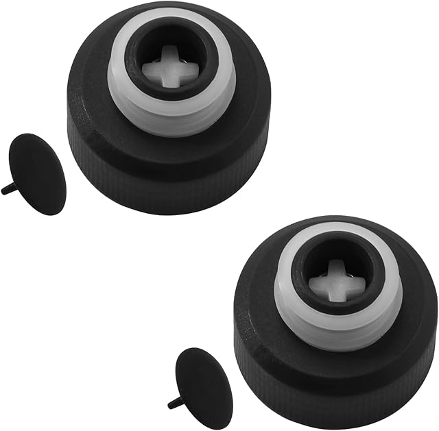 440012803 Solution Tank Cap Compatible with Hoover Carpet Cleaner, PowerDash Pet, SmartWash, and FloorMate Jet, Replacement for Hoover FH50700 FH50702 FH50703I FH50710 (2 Pack)