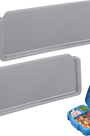 Zebrabox Lunch Box Insert Divider Compatible with Bentgo Fresh, Insert Divider for Bento Box,for Bentgo Adult Lunch Box - Large Bento Box Divider(2 pack)