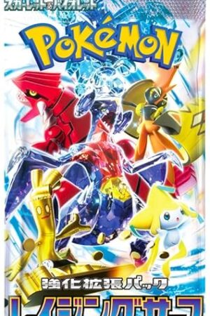 The Pokémon (1 Pack) Japanese Pokemon Card Game Raging Surf SV3a Booster Pack (5 Cards Per Pack)