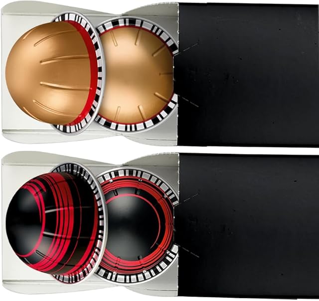 Decaffeinated Assortment of Coffee Capsuels (20 Pods, Decaffein Melozio+Half Caffeinato)