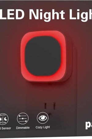 4 Pack Red Night Light