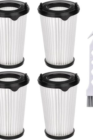 4 Pack VAF-1TM Filter Replacement for Electrolux Ergorapido Stick Lightweight Cordless Vacuum Standard & Pet Version PureAdvantage PureAdvantageTM Ergorapido VAF-1 Vacuum Filters Part # EL65522
