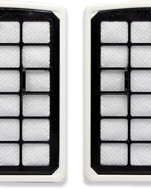 Vacuum Cleaner Filter Replacement Fit For Eureka NEN180 NEN186BL, Dust Cup Filters, Hepa Filters Fit For Eureka Bagless Canister Vacuum Cleaners (2pc-Dustcup Filter)