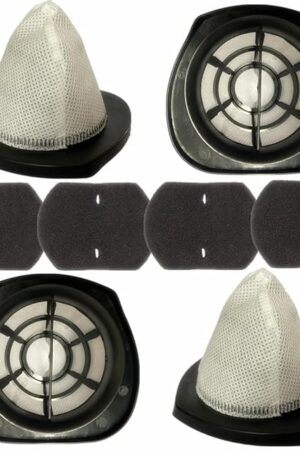 4 Pack 2030 Vacuum Filter Replacement for Bissell Vacuum Cleaners 2030, 2030B, 2030J, 2030K, 2030L, 2030H, 2030V, 2030X, 3346, 3346W, 20303, 20306, 20307, 20309, Compare to Part # 1611501
