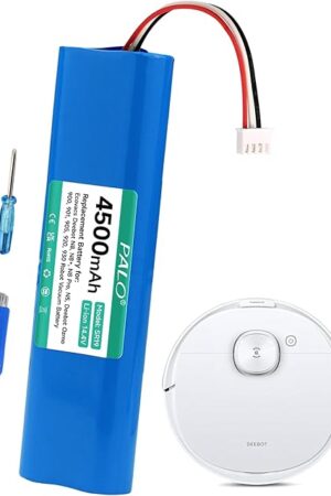 4500mAh Battery Replacement for Ecovacs Deebot N8, N8+, N8 Pro, N8 Pro+, Deebot N5, Deebot Ozmo 920, 930, 901, 905, 937, 900 Robot Vacuum Cleaner