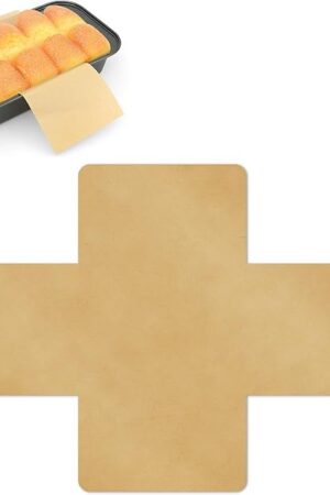 100 Sheets Loaf Pan Liners, Non-Stick Parchment Paper for Baking Toast,Sourdough,Cakes, Banana Bread, Ideal Bread Pan Liners for Baking(Rectangular 10in)