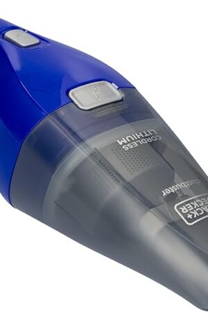 BLACK+DECKER DUSTBUSTER QuickClean Cordless Handheld Vacuum, Home and Car Vacuum with Charger (HNVC115J22)