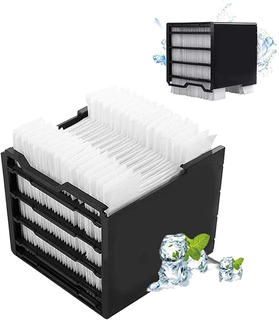 Air Cooler Filters Mini Replacement Cooling Filter for Air Personal Space Cooler Removable Filter for Portable Arctic Humidifier