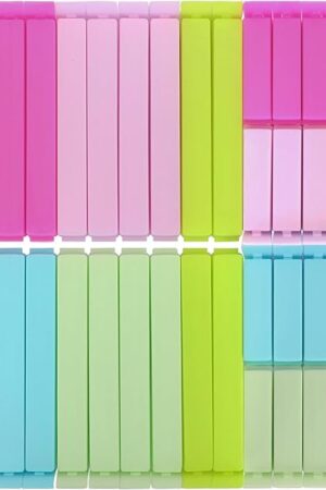 Zhtuck 40PCS Sealing Clip Bag Plastic Food Bag Clips Large Size Chip Clips Bag Clips Food Clips for Food Storage Kitchen and Home (4.3in x 20, 2.4in x20)