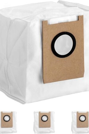 eufy Official 3x Dust Bags, 3L Capacity, Up to 75 Days Use, Compatible with eufy 3-in-1 E20