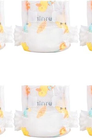 The Reborn Baby Doll Diapers 6 Pcs for 17-22 Inch Newborn Baby Doll Diapers Accessories Yellow Duck Underwear Reusable