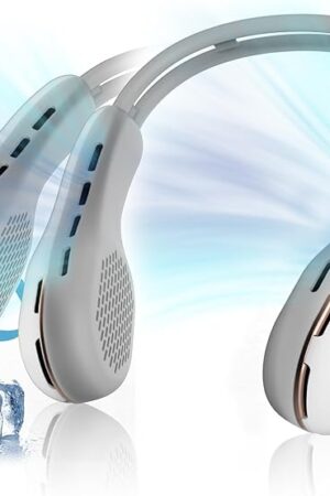 VEKK Portable Neck Fan Bladeless Neck Fan Wearable Personal Fan