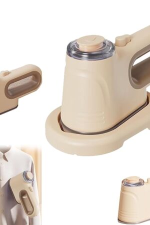 Vacuum Steamer for Clothes, Suction Steamer for Clothes, Portable Handheld Garment Steamer with Suction, for Travel and Home Use