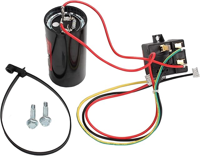 CSRU2 Hard Start Capacitor Compatible with CSR-U2 HVAC Hard Start Kit for 3-1/2-4-5 Tons