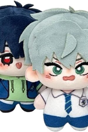 2pcs Ivan and Till Plushies Ivan Plush Till Stuffed Doll Anime Soft Figure Pillow Keychain Pendant for Backpack Ornament 4''