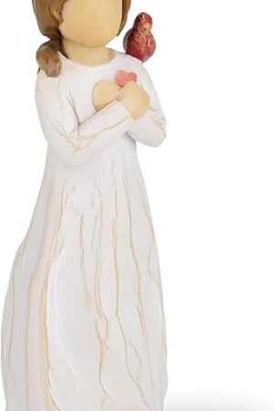 Cardinal Gifts for Women Angel Cardinal Figurine Decor Memorial Sympathy Gifts for Loss of Loved One