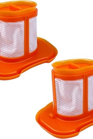 2 Pack HHVKF10 HHVKF10 Dust-buster Filter Compatible with Black & Decker Models HHVK320J10, HHVK320J61, HHVK320JZ01, HHVK415B01, HHVK515J00, HHVK515J00FF, HHVK515JP07, HHVK515BPF07
