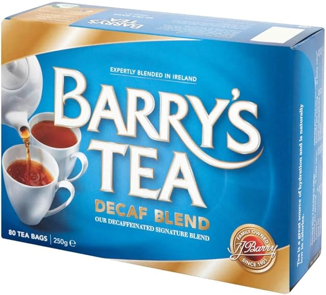 Barry's Tea, Decaffeinated, 80-Count Box