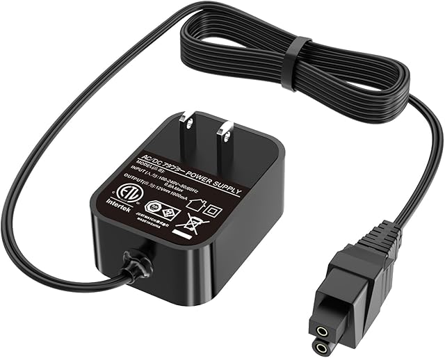 WUKUR Charger for Dirt Devil Versa Vacuum BD22025 BD22050 BD30025 BD22052 BD30025BFD BD10315B Replacement for 440013094 440008693 Dirt Devil Vacuum Cleaner Charger with 5.9FT Power Cord