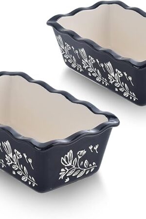 Wisenvoy Loaf Pans for Baking - Ceramic & Porcelain Nonstick Bread Pans