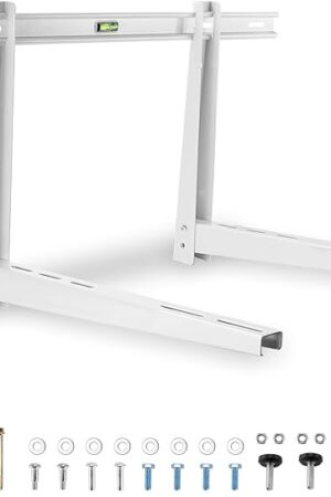 Cenipar Mini Split Wall Mounting Bracket - Mini Split Bracket for Mini Split Air Conditioner AC Heat Pump System, Mini Split Mounting Bracket Support Up to 480 Lbs(18000 Btu to 24000 Btu)
