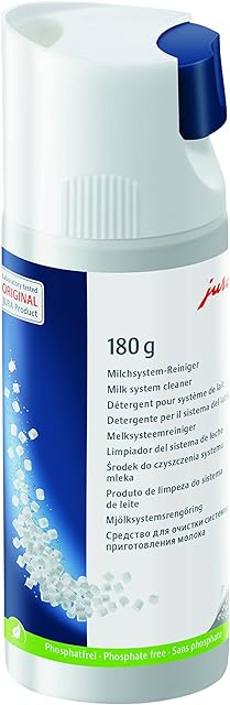 Jura Milk System Cleaner Mini-Tabs w/Dispenser (180 g bottle) , white