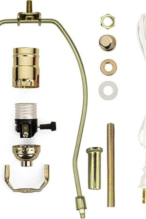 Creative Hobbies® Make-A-Lamp Kit #ML3-12S Complete Lamp Parts Kit with Instructions