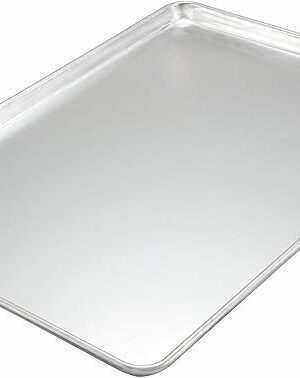 Winco Commercial-Grade Aluminum Sheet Pan, 18 Gauge, 1/2 Size