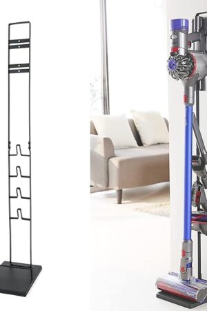 Vacuum Stand for Dys,Storage-Stand-Docking-Station-Holder Compatible with Dys,Stable Metal Storage Bracket Stand Holder,V6 V7 V8 V10 V11 V12 V15 DC30 DC31 DC34 DC35 DC58 DC59 Cordless