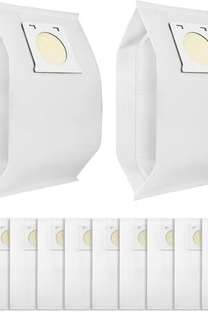 12 Pack IB600 HEPA Replacement Intuition Upright Vacuum Cleaner Bags Compatible with Kenmore Intuition Bagged Upright Vacuum Lift-Up Carpet Cleaner BU4022, BU4020, BU4018, BU4050, BU3040