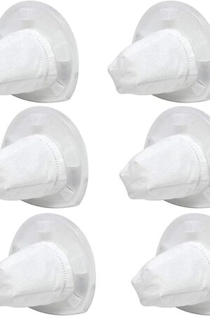 6 Pack Replacement Filter Compatible with Black & Decker VF110 Dustbuster Cordless Handheld Vacuum CHV1410L CHV9610 CHV1210 CHV1510 CHV1410 CHV1410B BDH2000L, 90558113-01