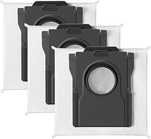 dreame Dust Bags Compatible with X50 Ultra / X50 Ultra Complete / L50 Ultra / L40s Ultra / L40s Ultra AE / L40s Ultra CE / L10s Ultra Gen2, 3.2L Dust Bags (3 PCS)