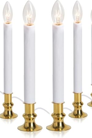 Window Candle Lamp 6-Pack LED Bulbs