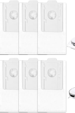 8 Pack VCA-RDB95 Dust Bags Replacement for SAMSUNG Jet Bot AI+ / Jet Bot+ / Bespoke Jet Bot Combo AI Vacuum Clean Station, Jet Bot Vacuum Dust Bag Accessories Parts