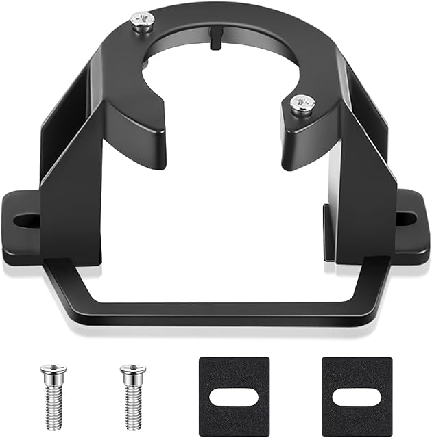 Zonon Ceiling Fan Mounting Bracket Ceiling Fan Mounting Kits for Cathedral Canopy Living Room, Black(1 Pcs,Without Wire)