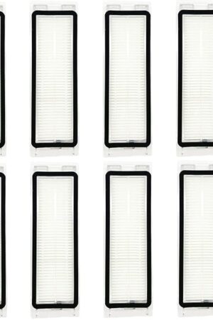 8 Pack Q5 Filter Replacement Part Compatible with Roborock Q5, Q5+ Plus (NOT FIT Q5 Pro,Q5 Pro+, Q5 Max+, Q5 DuoRoller+) Vacuum Cleaner