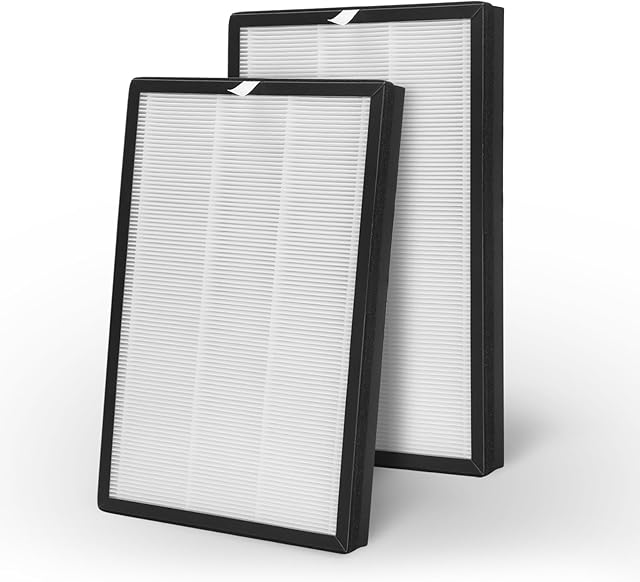 APH260 Replacement Filter Compatible with Pure Morning APH260 Purifier, Also Compatible with Pure Morning APH320 WiFi Purifier, 3-in-1 Filter System(2-Pack)