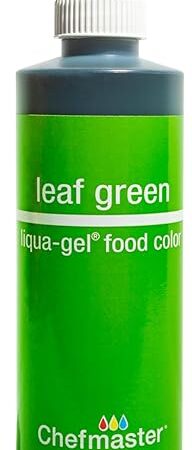 Chefmaster Liqua-Gel Food Color, 10.5-Ounce, Leaf Green