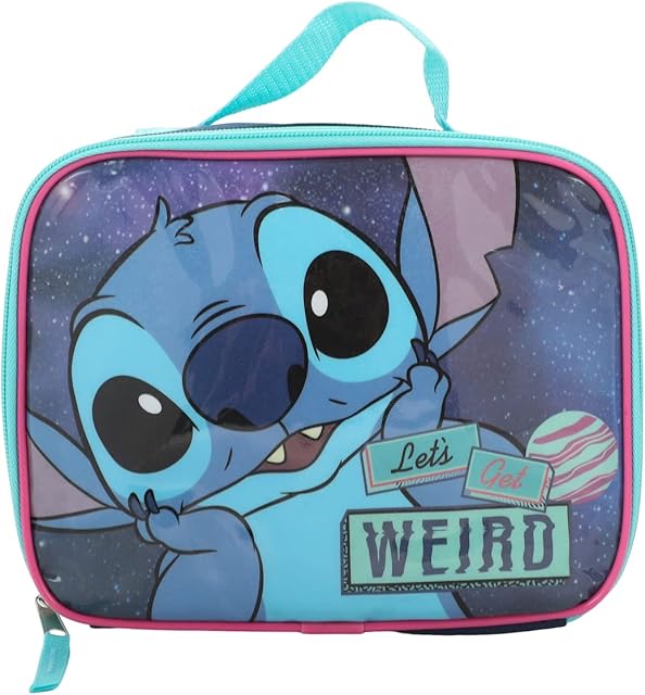 Bioworld Lilo & Stitch Easy Zip Insulated Lunch Box